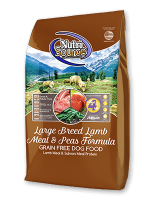 NutriSource Large Breed Lamb Meal Peas Formula Furry Friends Inc. Colorado Springs