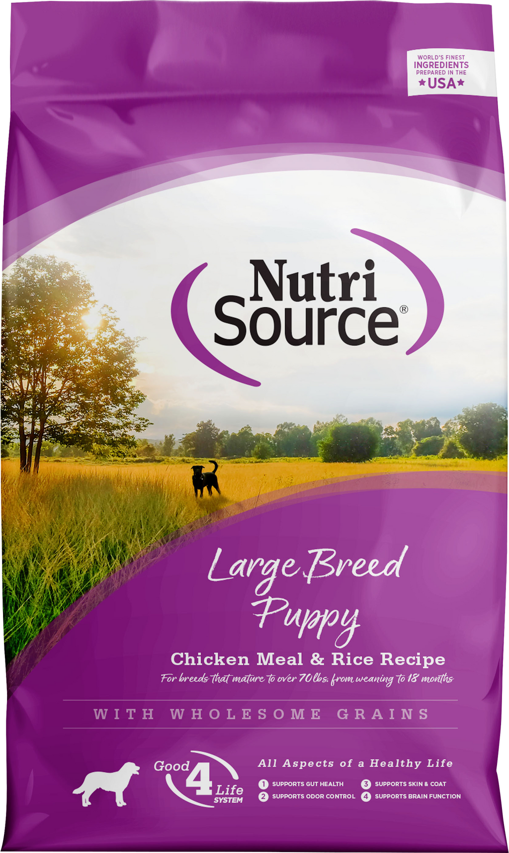 Nutrisource grain free breed puppy recipe dry dog clearance food