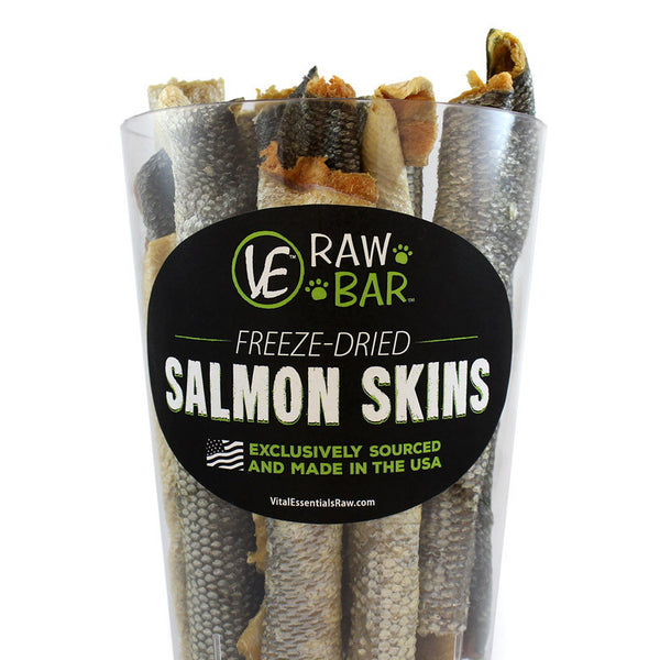 Freeze dried salmon 2025 skin for dogs