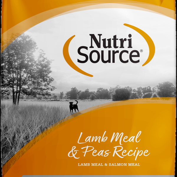 Nutrisource lamb best sale meal and peas